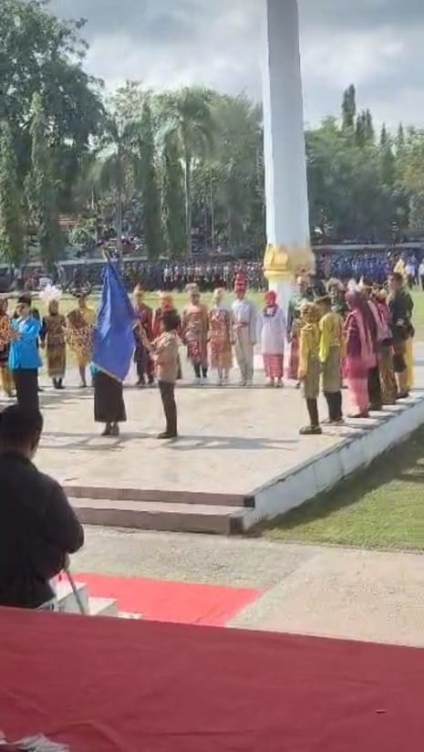 Upacara Hari Sumpah Pemuda di wajo