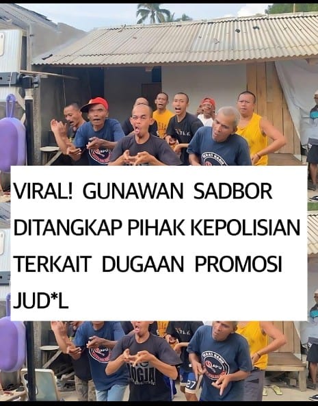 Gunawan Sadbor Ditangkap: Dampak Promosi Judi di TikTok