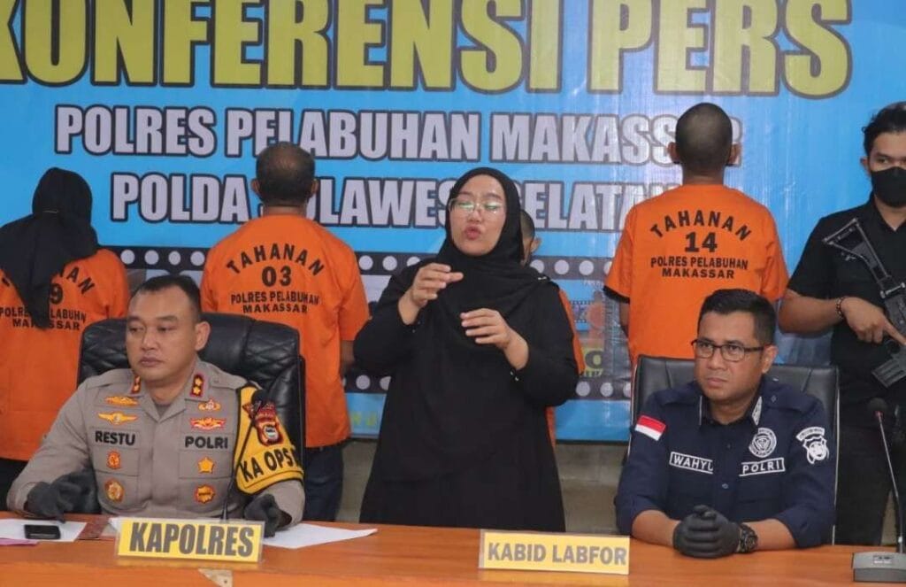 Lima Bulan, 111 Tersangka Narkoba Diciduk Polres Pelabuhan Makassar: Anak di Bawah Umur hingga Modus Penjualan Terputus
