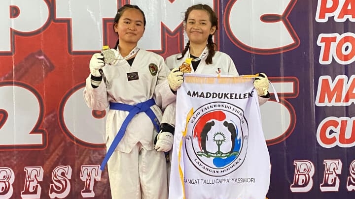 Tim Taekwondo Kabupaten Wajo Raih 3 Emas, 7 Perak, dan 1 Perunggu di Open Tournament PTMC VI Best of The Best Toraja&nbsp;2025