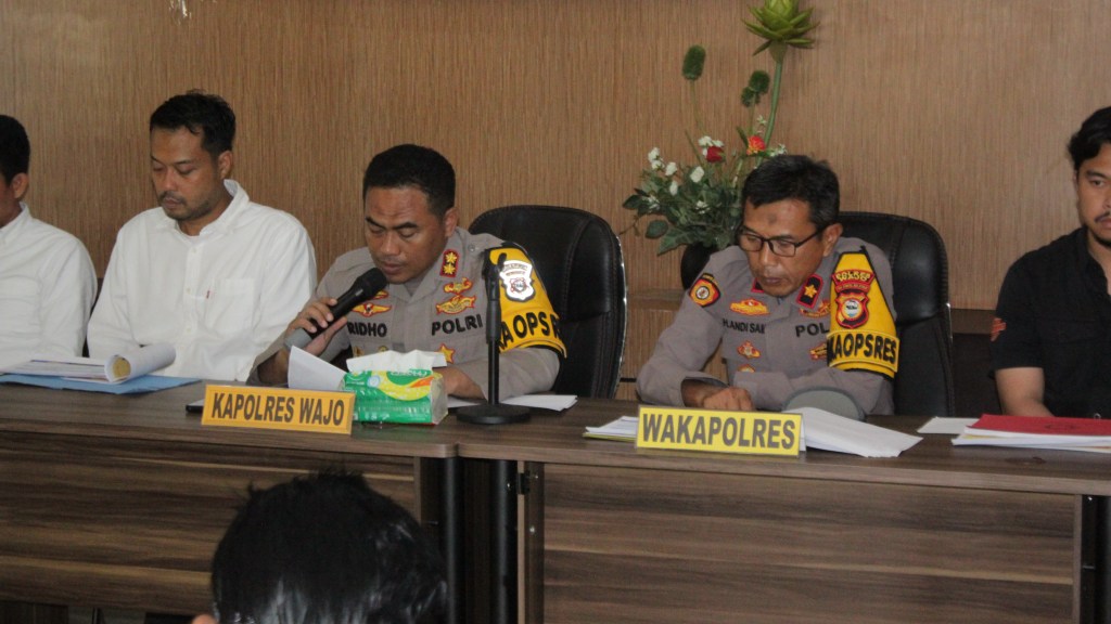 Evaluasi Akhir Tahun: Kriminal Menurun, Kecelakaan dan Narkoba Masih Tinggi di&nbsp;Wajo