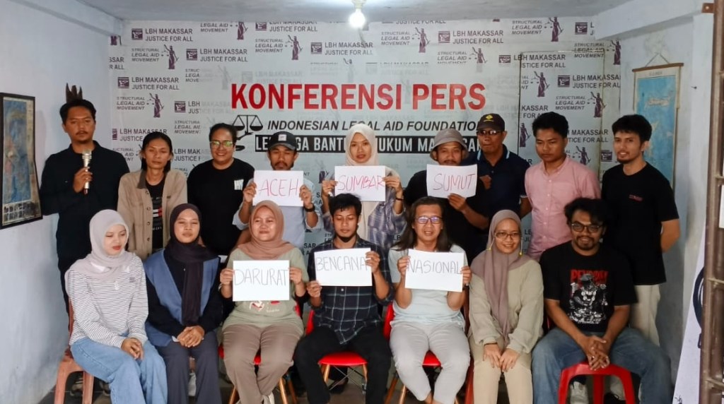Korban Tembus Seribu, LBH Makassar Desak Status Darurat Nasional untuk Bencana&nbsp;Sumatra