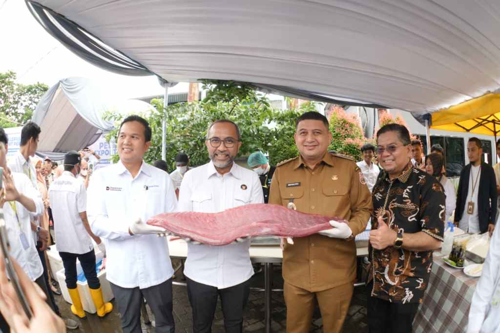 Munafri Lepas Ekspor Perdana Gurita PT NNS, Dorong Hilirisasi dan Pemberdayaan Nelayan&nbsp;Pesisir