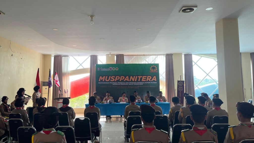 MUSPPANITERA Pramuka Wajo Digelar Khidmat, Evaluasi Program dan Pilih Kepengurusan&nbsp;Baru