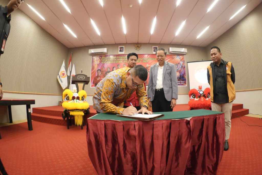 Pengurus FOBI Kota Makassar Resmi Dilantik, Munafri Dorong Prestasi Hingga Level&nbsp;Dunia