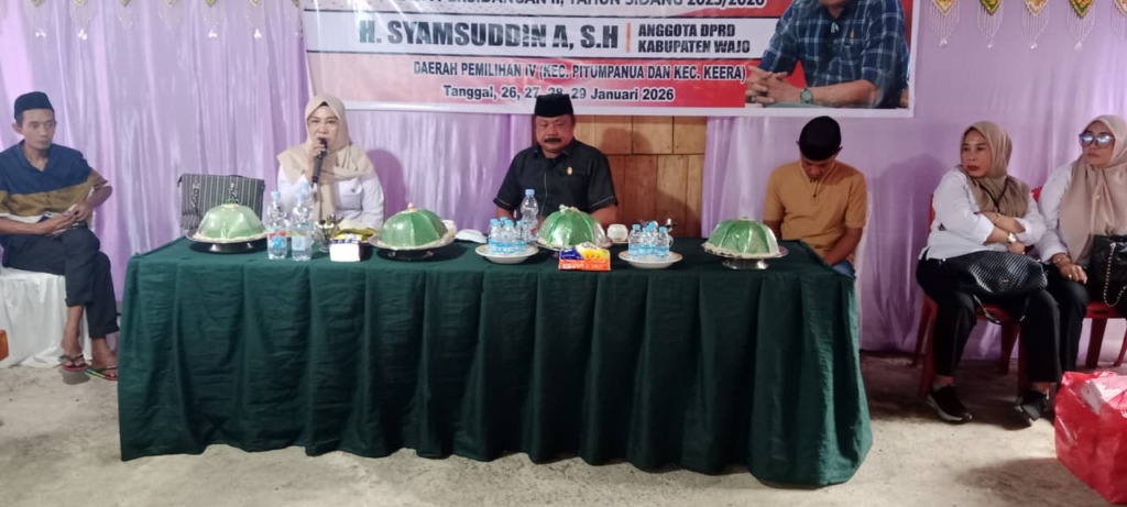 H Syamsuddin Terima 16 Aspirasi di Keera, Infrastruktur hingga Pupuk