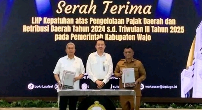 Terima LHP BPK Semester II 2025, Pemkab Wajo Tegaskan Komitmen Transparansi Keuangan