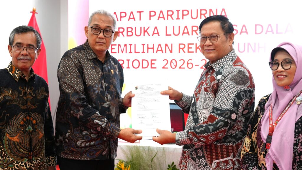 Prof. JJ Terpilih Kembali Sebagai Rektor Unhas Periode 2026–2030, Raih Suara 95.8%