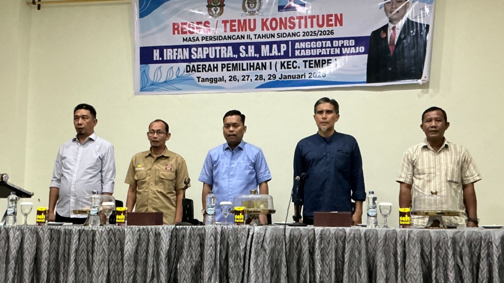 Ratusan Warga Tempe Titip Harapan ke H. Irfan Saputra: Dari Jembatan hingga Lampu Jalan