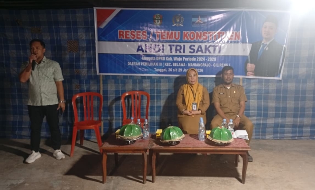 Reses Andi Tri Sakti di Limporilau, Warga Desak Perbaikan Jalan Poros hingga Normalisasi Sungai