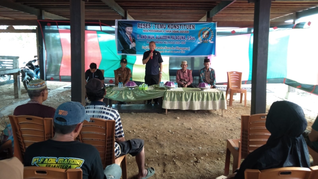 Reses Andi Alauddin di Keera, Warga Dorong Perbaikan Jalan, Irigasi, dan Penerangan