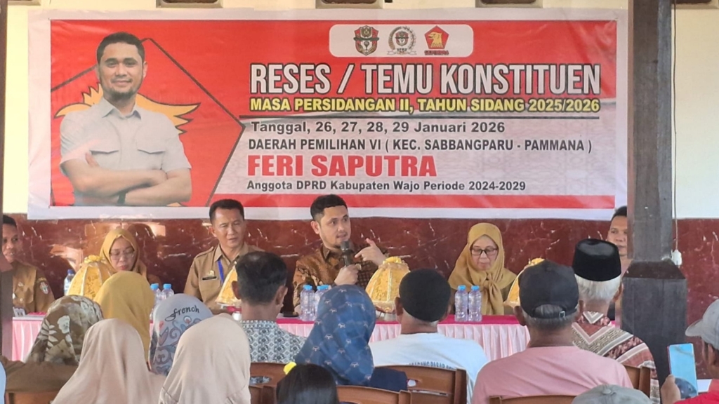Reses di Tadangpalie, Feri Saputra Serap Aspirasi Infrastruktur hingga UMKM