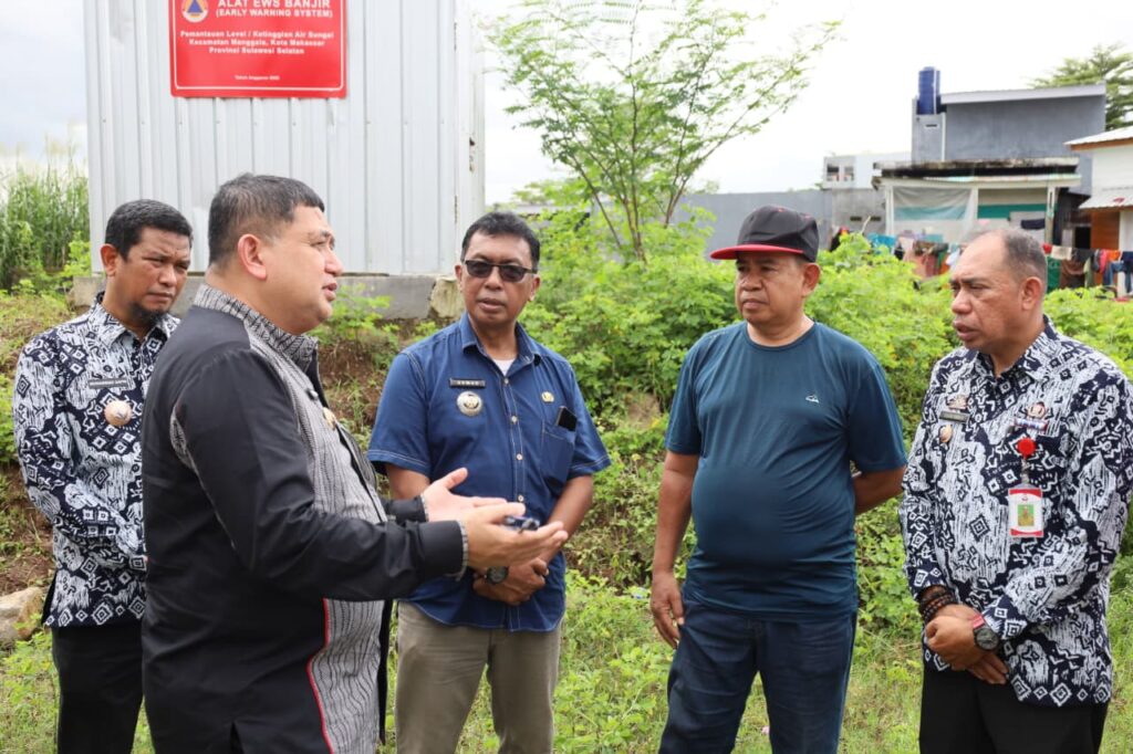 Tinjau Blok 10 Antang, Wali Kota Munafri, Siapkan Solusi Komprehensif Atasi Banjir