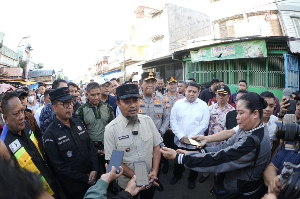 Wali Kota Munafri Bersama Gubernur Sulsel Pantau Harga Pangan di Pasar Terong