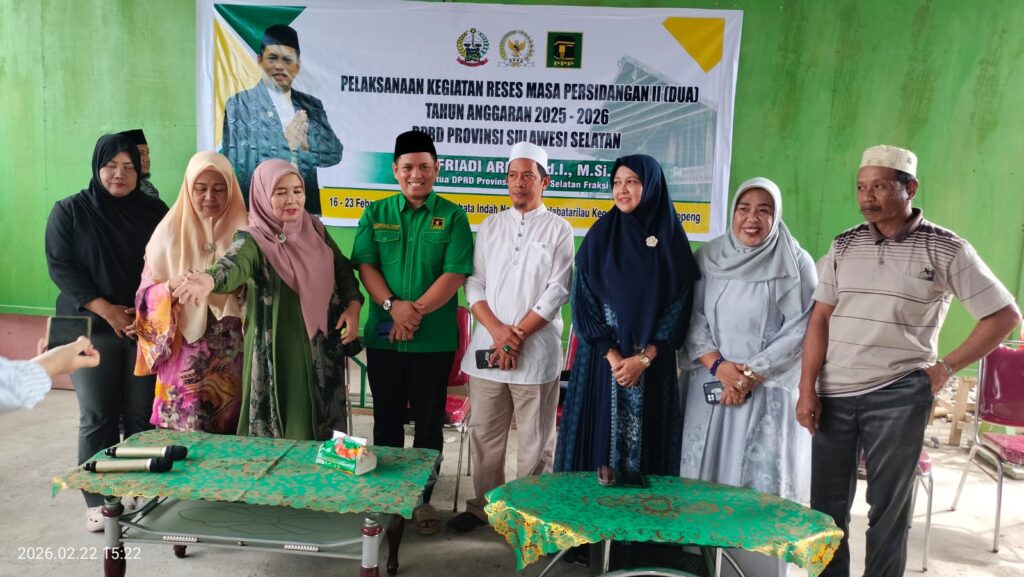 Reses Sufriadi Arif di Lalabata, Warga Soppeng Soroti Jalan, Air Bersih hingga Pemberdayaan UMKM