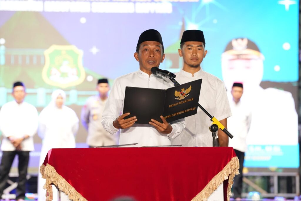 Bupati Syaharuddin Lantik 81 Pejabat Usai Tablig Akbar