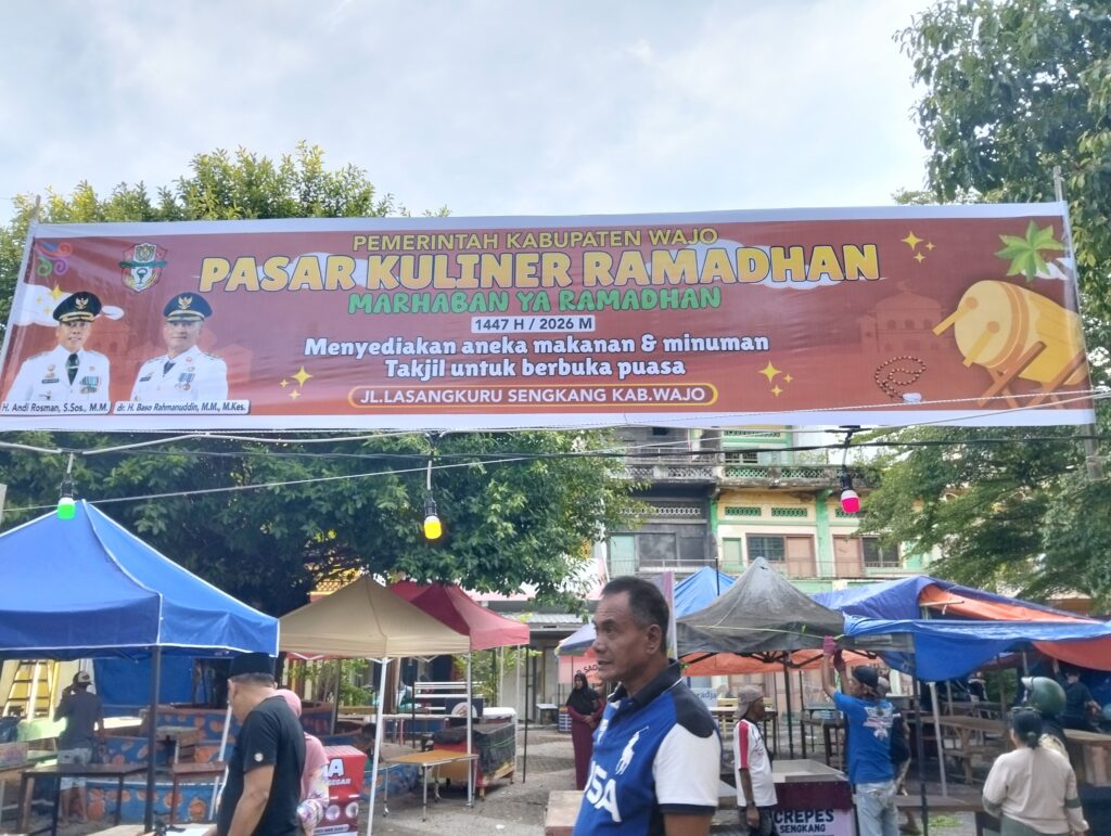 Pemkab Wajo Gelar Pasar Kuliner Ramadhan di Tokampu 2.