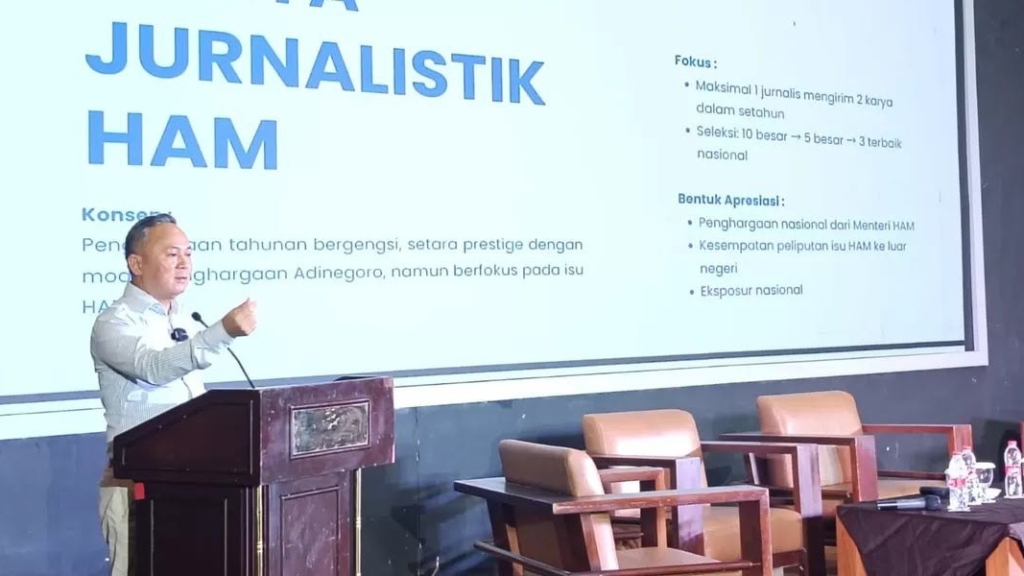 Harlah JMSI ke-6, Wamen HAM Tekankan Pers Bukan Sekadar Penyampai Informasi