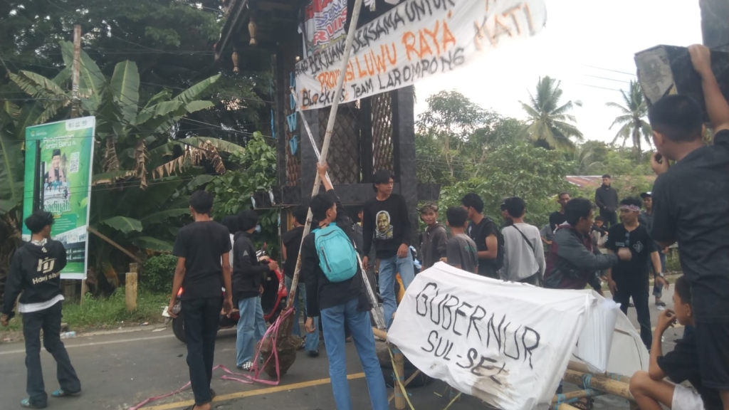 Tuntut Diskresi Pemerintah RI soal Luwu Raya, Batulappa Diblokade Kembali