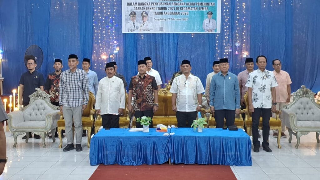 Hadapi Tantangan Fiskal, DPRD Wajo Dorong Program Produktif di Musrenbang Kecamatan Tempe