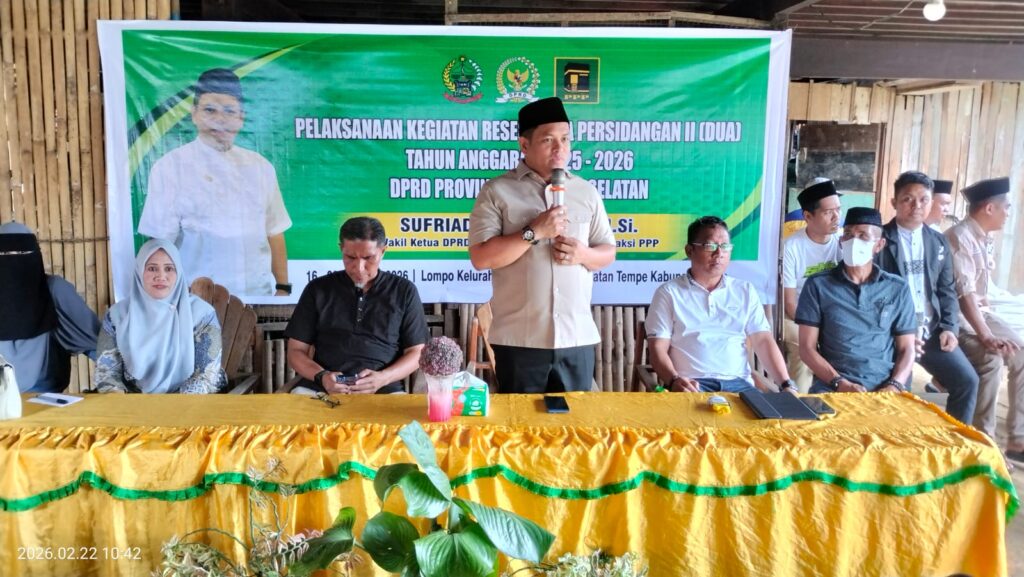 Reses di Watang Lipue, Wakil Ketua DPRD Sulsel Serap Aspirasi dan Perkuat Kepedulian Sosial