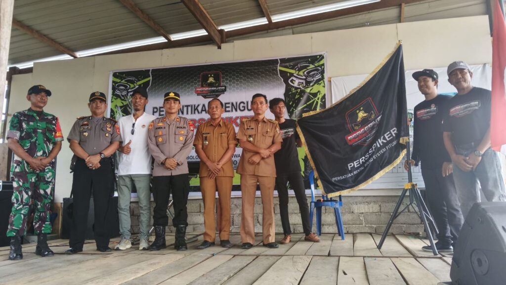 Persspiker Dilantik oleh Camat Pitumpanua, Tiga Puluh Delapan Pemilik Perangkat Tata Suara Musik Bergabung