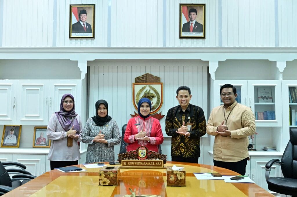 Aliyah Mustika Ilham Terima Audiensi BPJS Kesehatan Makassar