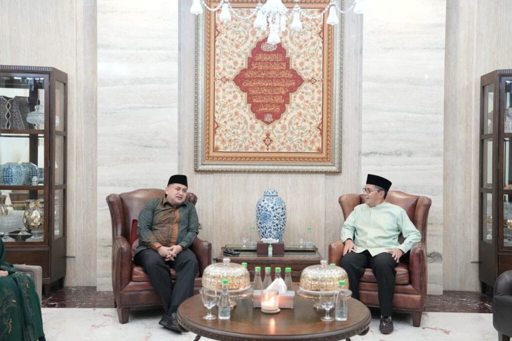 Silaturahmi Idulfitri: Cair dan Penuh Canda, Pertemuan Appi–Danny Bahas Sinergi Bangun Makassar