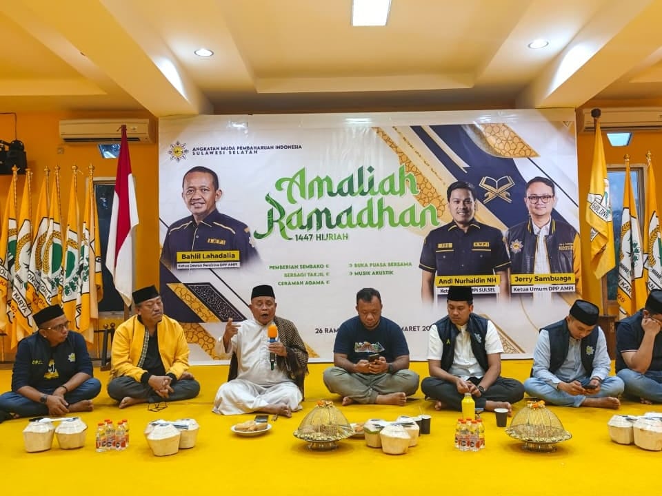 Gelar Amaliah Ramadhan 1447 H, ANH : AMPI Sulsel Harus Hadir Dengan Empati Dan Menyatu Dengan Dhuafa.