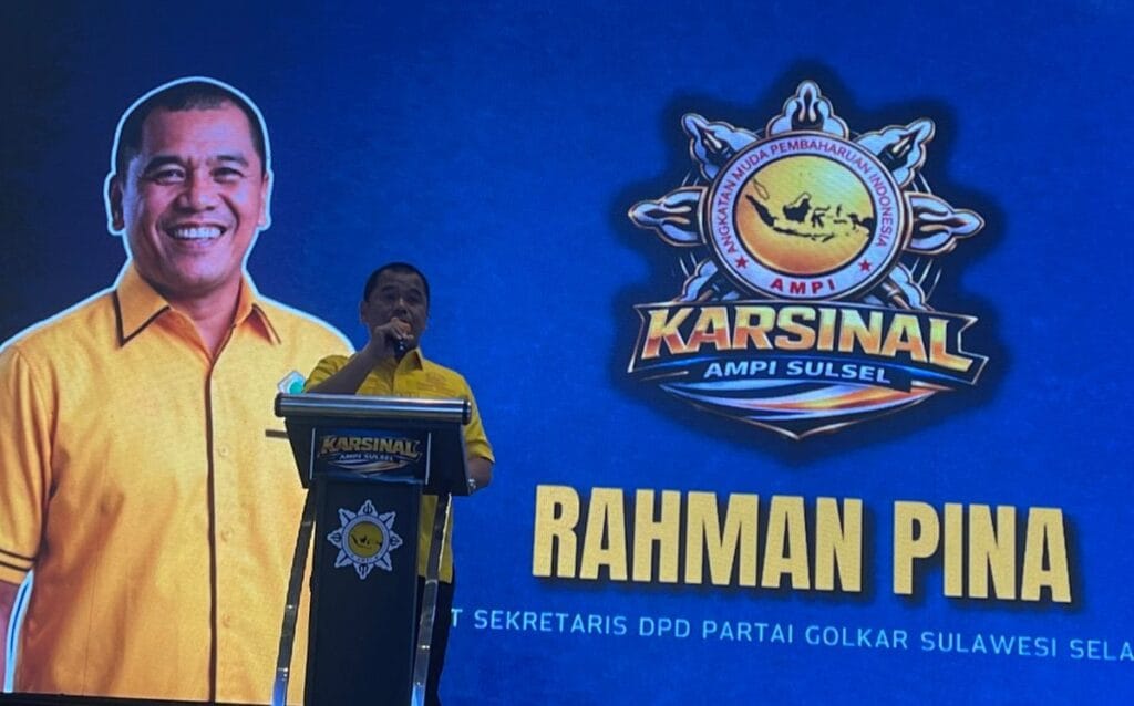 Rahman Pina Apresiasi Kaderisasi AMPI Sulsel