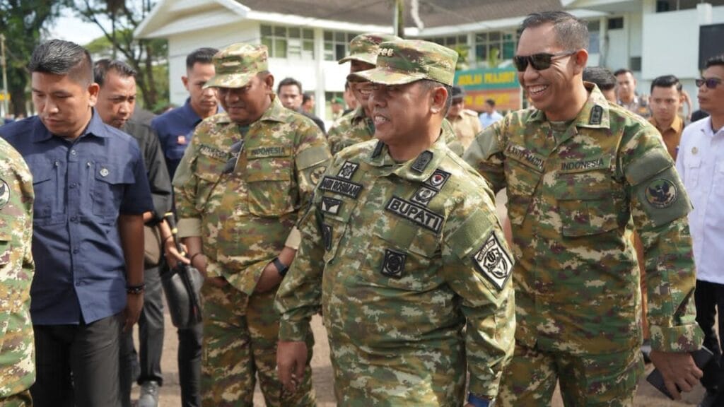 Hadir di Latsarmil Komcad Sulsel, Bupati Andi Rosman Tegaskan Dukungan Wajo untuk Pertahanan Negara