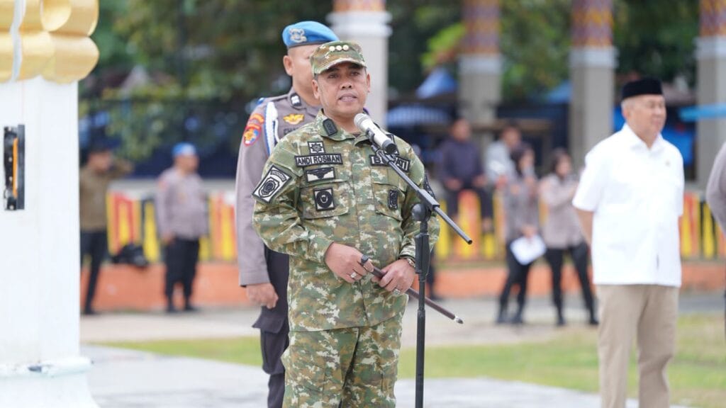 Andi Rosman Cek Kesiapan Personel Gabungan Amankan Malam Takbiran di Kabupaten Wajo