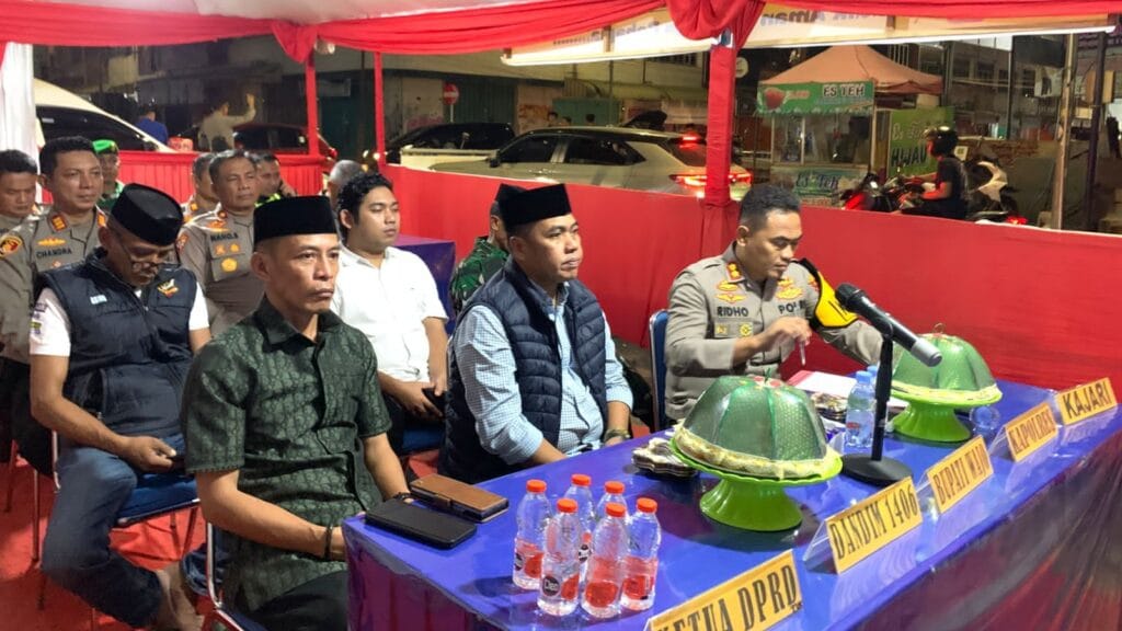 Bupati Wajo Pantau Persiapan Pengamanan Malam Takbiran dan Idul Fitri 1447 H via Rakor Virtual