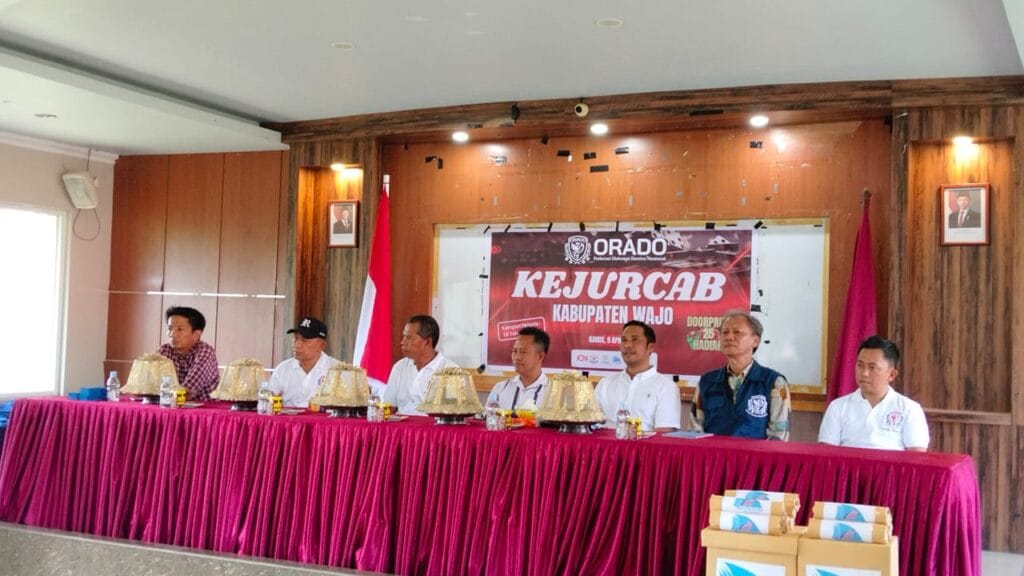 Kejurcab ORADO Wajo Sukses Digelar, 32 Pasang Ikut Berpartisipasi.