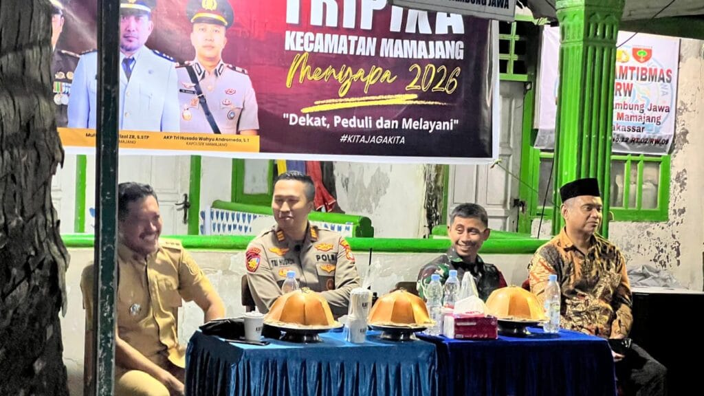 Kunjungi Sambung Jawa, AKP Tri Husada Andromeda Apresiasi Situasi Kamtibmas yang Kondusif