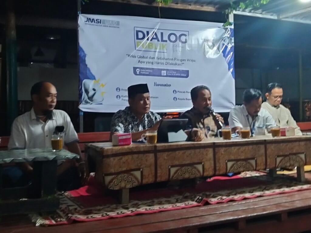 Dialog Publik JMSI Wajo, Ketahanan Pangan di Tengah Krisis Global