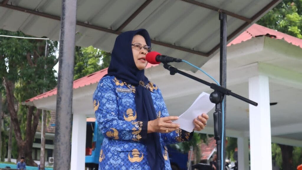 Upacara Harkitnas ke-118, Pemkab Wajo Suarakan Pentingnya Literasi Digital Tunas Bangsa