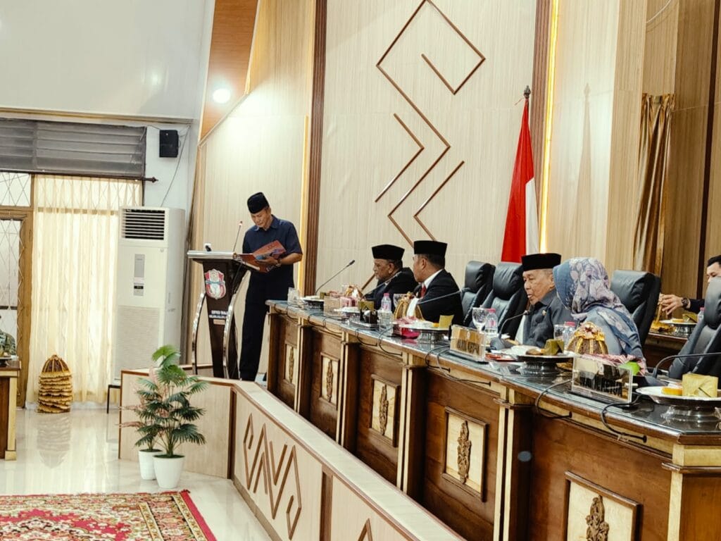 DPRD Wajo Gelar Rapat Paripurna, Bahas Pengajuan Ranperda Perubahan Susunan Perangkat Daerah