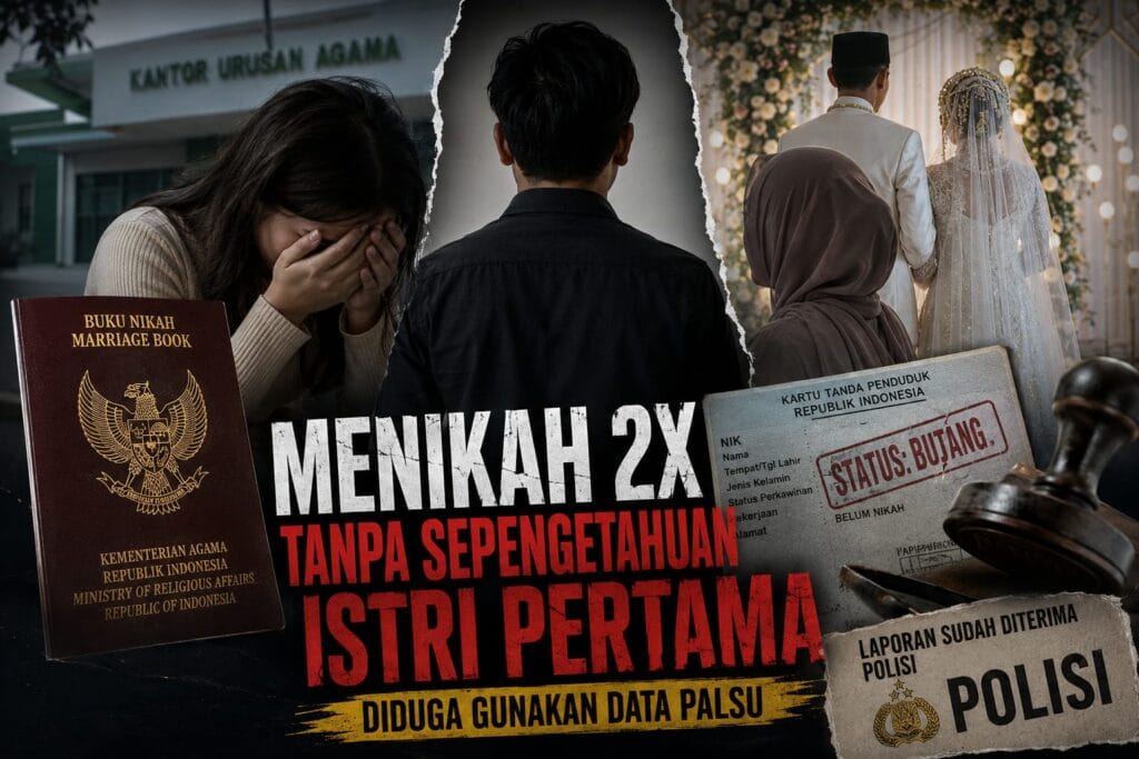 Diduga Gunakan Status Bujang untuk Menikah Lagi, Pria di Wajo Dilaporkan ke Polisi