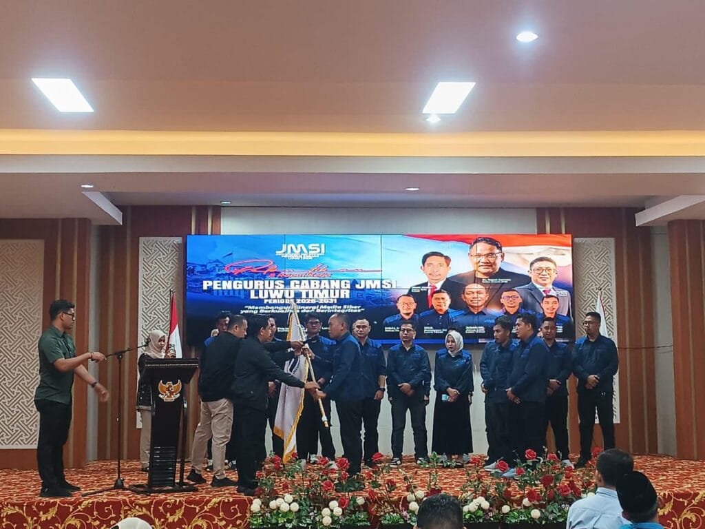 Pengurus JMSI Luwu Timur Periode 2026–2031 Resmi Dilantik, Jumaidil Nahkodai Organisasi