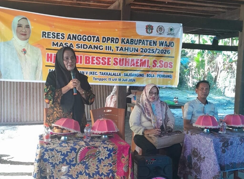 Andi Besse Suhaemi Serap Aspirasi Warga Ajuraja, Infrastruktur hingga Program Listrik Sawah Jadi Prioritas Reses
