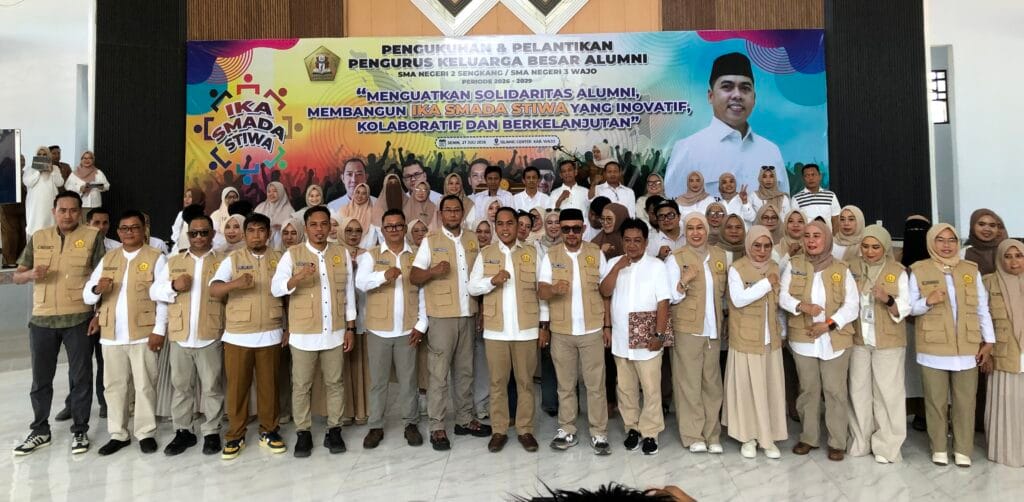 SMA Negeri 3 Wajo Titip Harapan kepada Ketua IKA Baru
