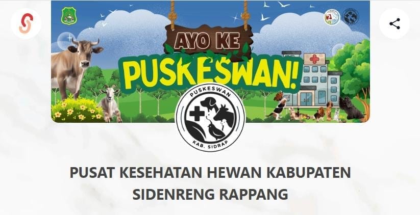 E-Puskeswan: Inovasi Digital Permudah Layanan Kesehatan Hewan di Kabupaten Sidrap