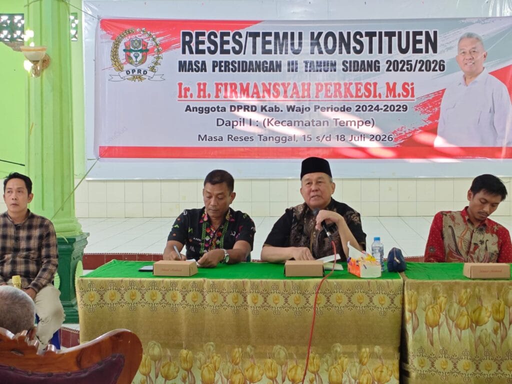 Reses Ketua DPRD Wajo di Padduppa Berlangsung Interaktif, Warga Sampaikan Aspirasi Jalan, Drainase, hingga Pelayanan Publik
